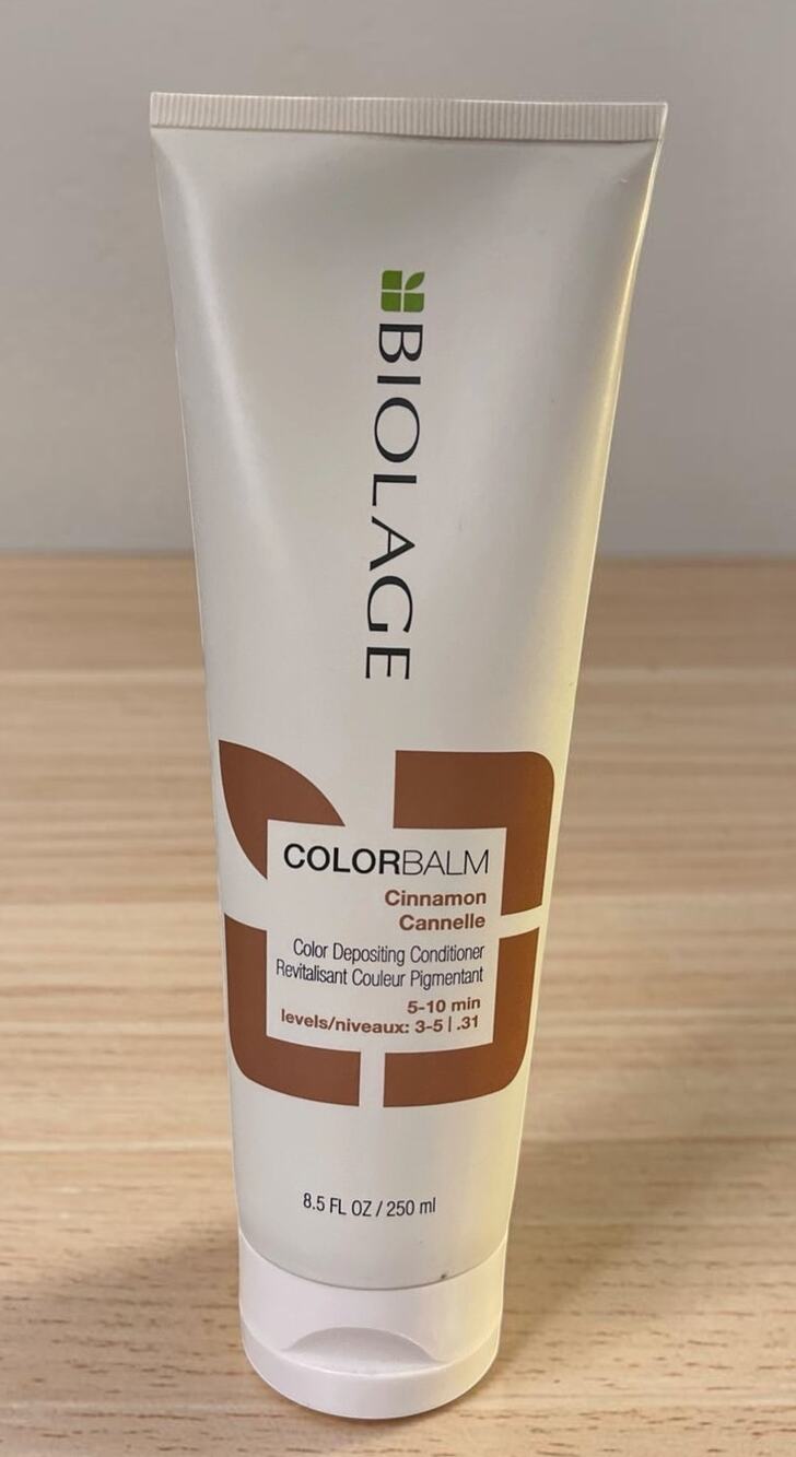 Biolage ColorBalm Color Conditioner Cinnamon Cannelle 8.5 oz NEW discontinued